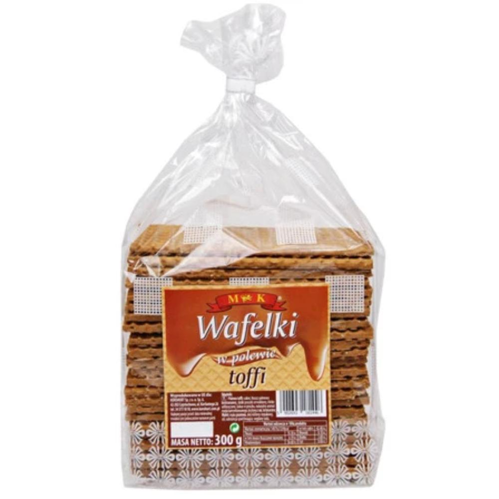 M&K Wafelki w polewie o smaku toffi 300g