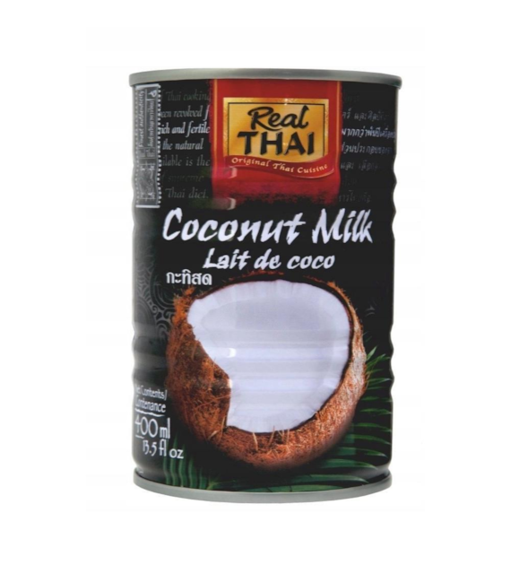 REAL THAI Kokosowy ekstrakt 85%, tł.19% puszka 400ml