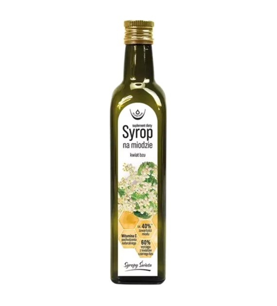 OLEOFARM Syrop na miodzie Kwiat bzu 250 ml