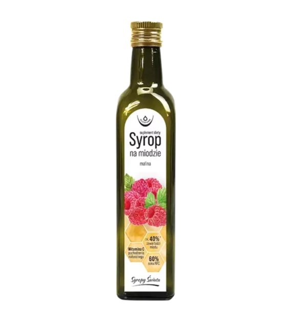 OLEOFARM Syrop na miodzie Malina 250 ml
