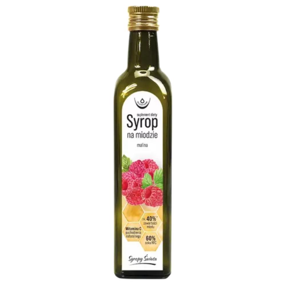 OLEOFARM Syrop na miodzie Malina 250 ml