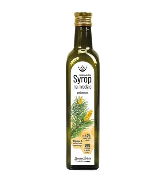 OLEOFARM Syrop na miodzie Pędy sosny 250 ml