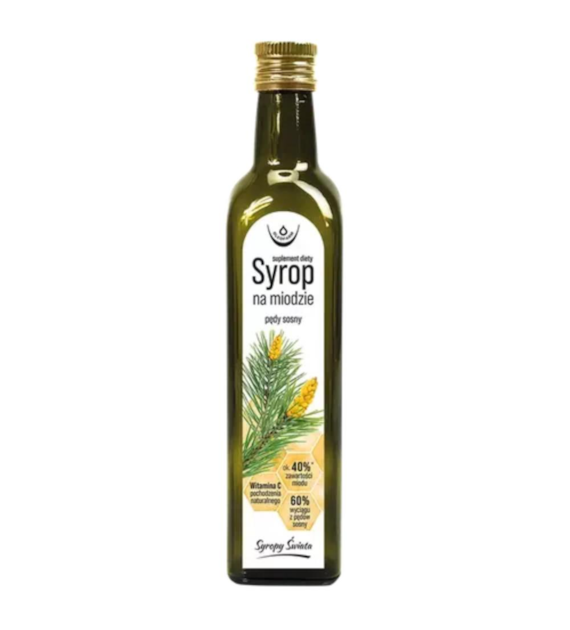 OLEOFARM Syrop na miodzie Pędy sosny 250 ml