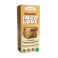 INCOLA Ciastka z kremem o smaku waniliowym 120g