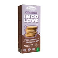 INCOLA Ciastka z kremem kakaowym 225g