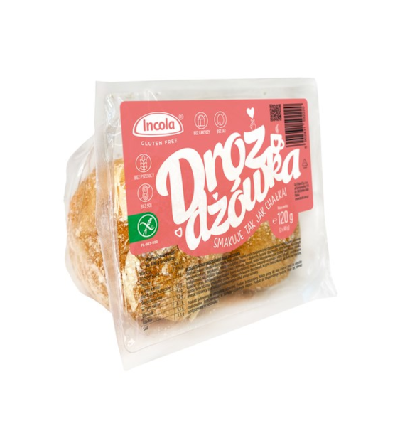 INCOLA Bezglutenowa Drożdżówka b/g 120g
