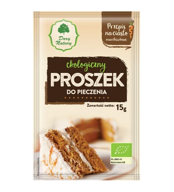 DARY NATURY Proszek do pieczenia EKO 15g