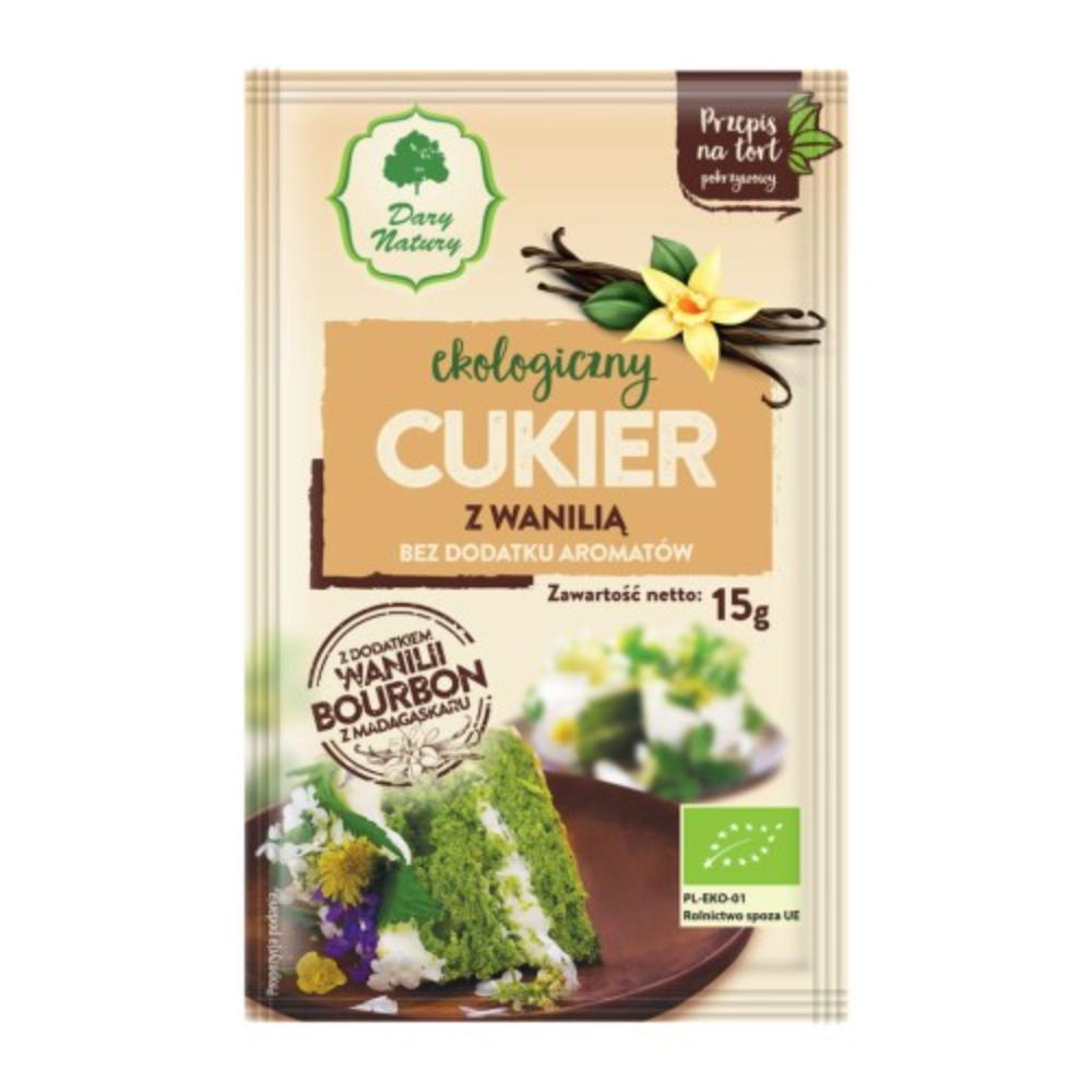 DARY NATURY Cukier z wanilią EKO 15g