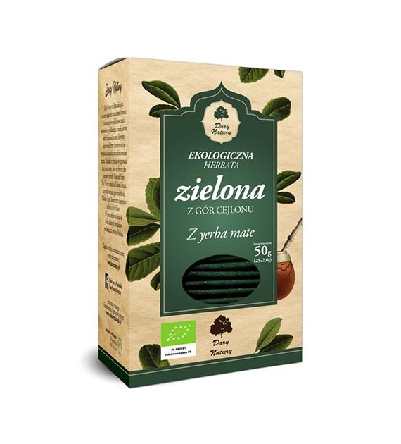 DARY NATURY H. Zielona z Yerba Mate EKO 25x2g