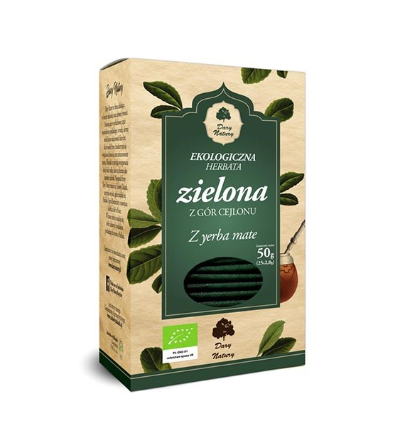DARY NATURY H. Zielona z Yerba Mate EKO 25x2g