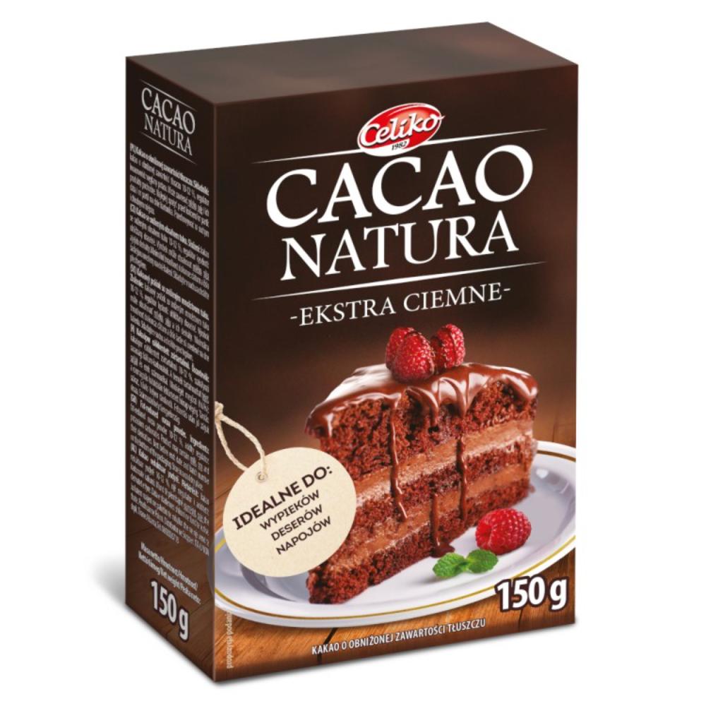 CELIKO Kakao naturalne ciemne b/c 150g