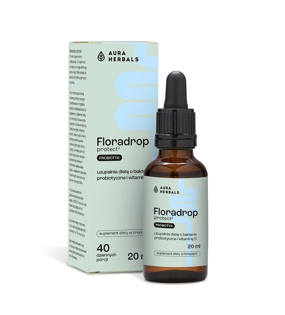 AURA Floradrop protect probiotyk krople 20 ml
