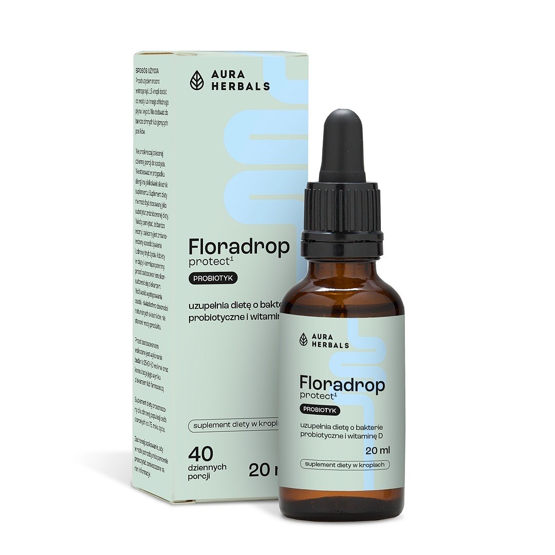AURA Floradrop protect probiotyk krople 20 ml