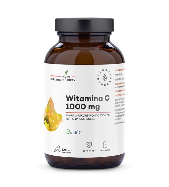 AURA Witamina C 1000 mg, kapsułki 120 szt
