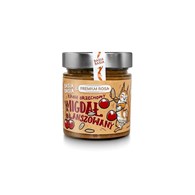 PREMIUM ROSA & BASIA BASIA Krem orzechowy migdał blanszowany z wiśnią 195g