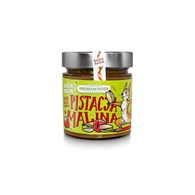 PREMIUM ROSA & BASIA BASIA Krem orzechowy pistacja z maliną 195g