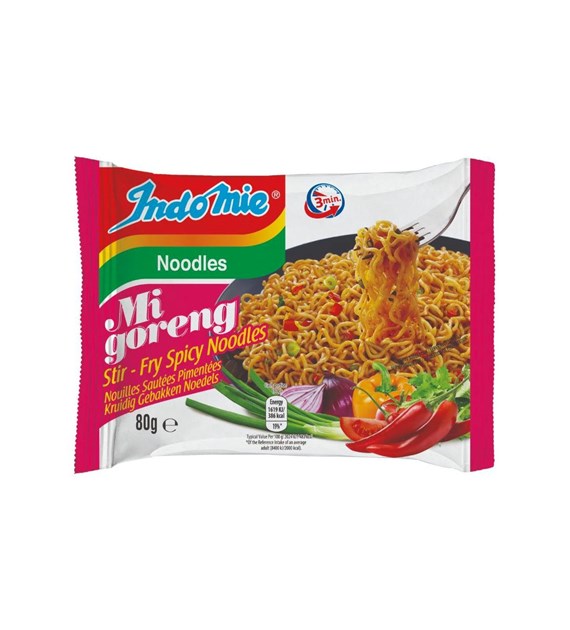 INDOMIE Makaron Mi Goreng Hot&Spicy 80g