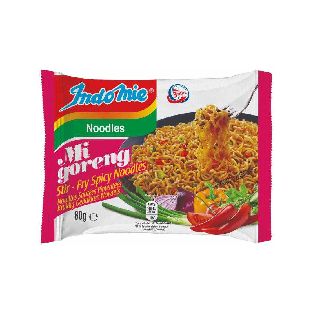 INDOMIE Makaron Mi Goreng Hot&Spicy 80g