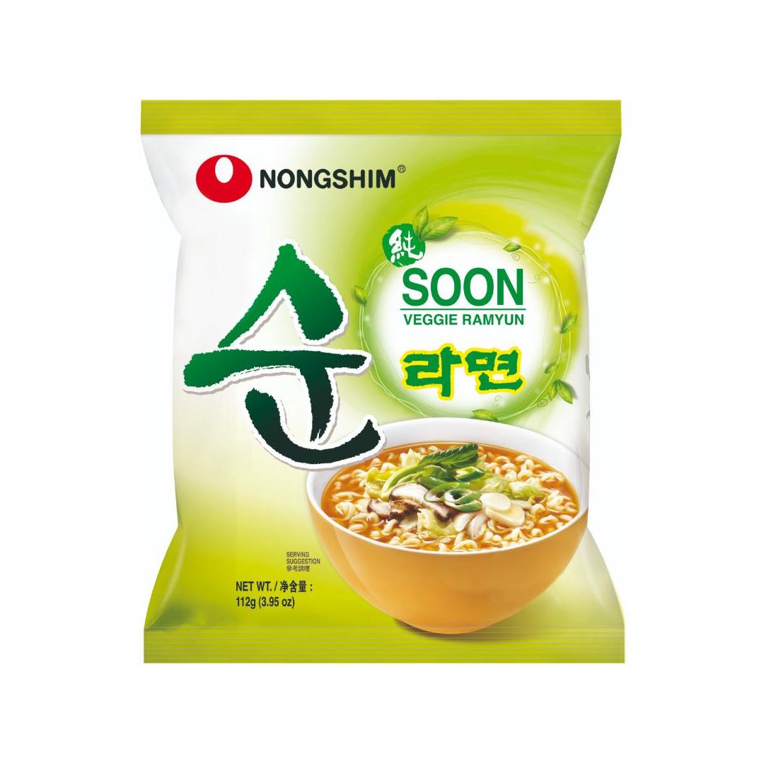NONG SHIM Zupa instant wege Soon Veggie Ramyun 112g