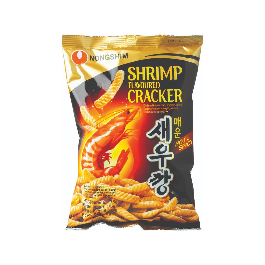 NONG SHIM Krakersy krewetkowe pikantne 75g