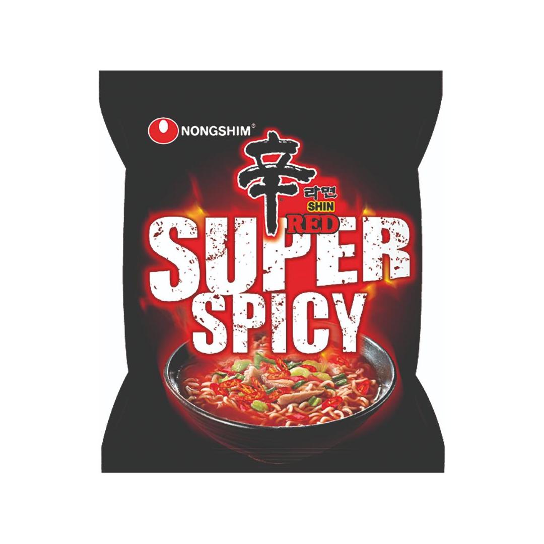 NONG SHIM Zupa instant Red Shin Ramyun bardzo ostra 120g