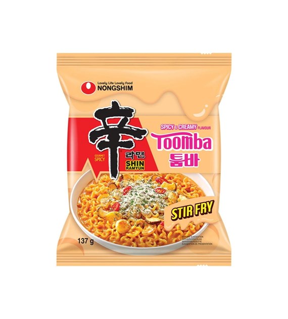 NONG SHIM Makaron instant Shin Ramyun Toomba 137g