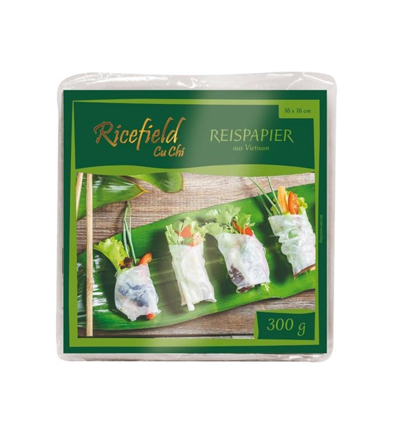 RICEFIELD Papier ryżowy czworokątny 300g