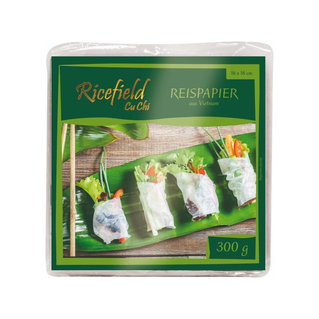 RICEFIELD Papier ryżowy czworokątny 300g