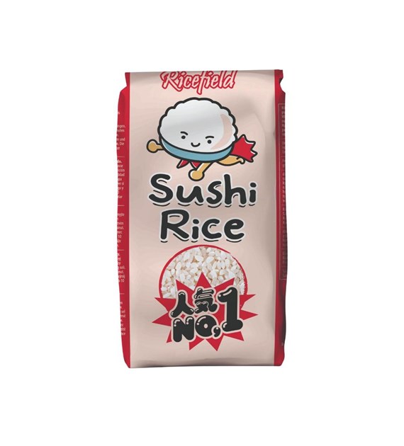 RICEFIELD Ryż do sushi okrągłoziarnisty 1kg