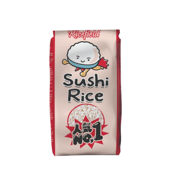 RICEFIELD Ryż do sushi okrągłoziarnisty 1kg