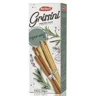 BARBERO Grissini Torinesi włoskie paluszki chlebowe z rozmarynem 125g