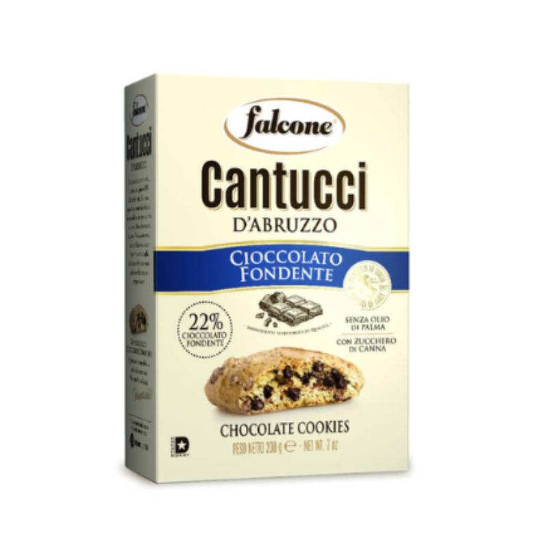 FALCONE Cantucci włoskie ciastka z czekoladą fondente 200g