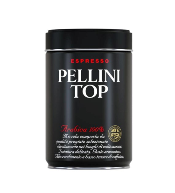 PELLINI Top 100% Arabica kawa mielona w puszce 250g