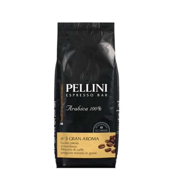 PELLINI Espresso Bar n.3 Gran Aroma  kawa w ziarnie 1kg