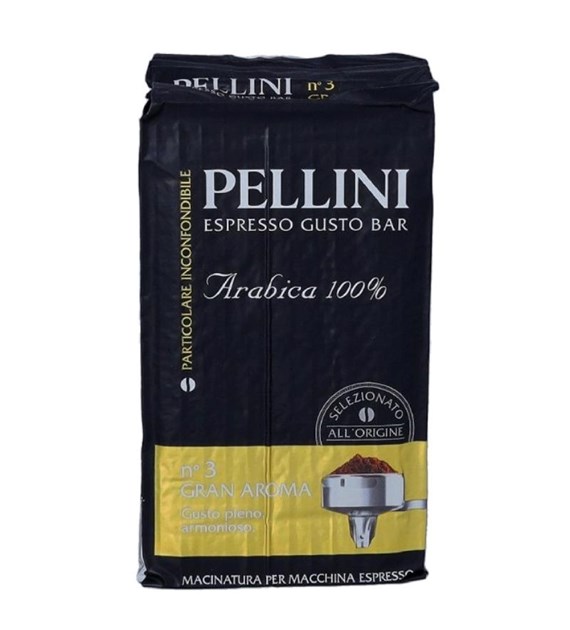 PELLINI Espresso Gusto Bar n.3 Gran Aroma kawa mielona 250g