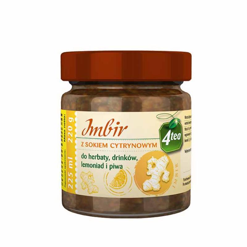 4TEA Imbir z sokiem cytrynowym 225 ml