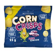 BEZGLUTEN Corn Crisps red onion bezglutenowe 25g