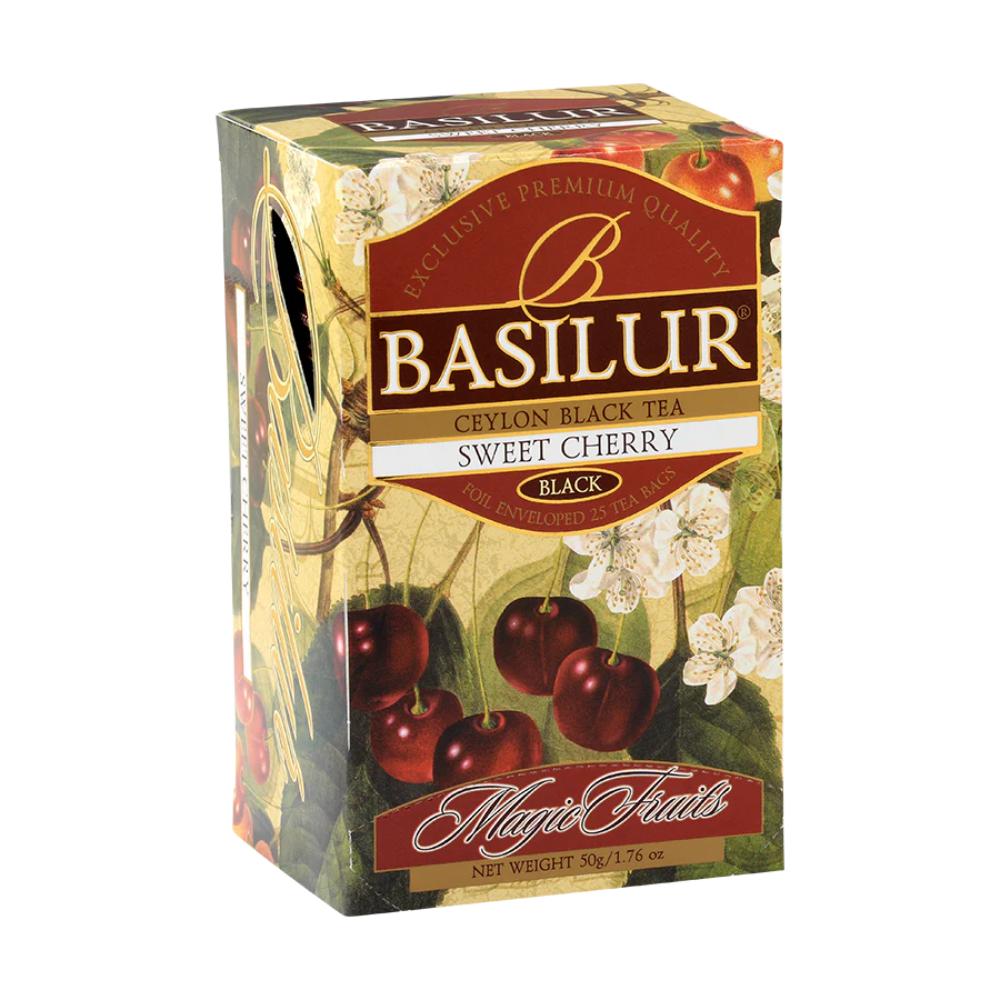 BASILUR Herbata - Sweet Cherry saszetka 25x2g