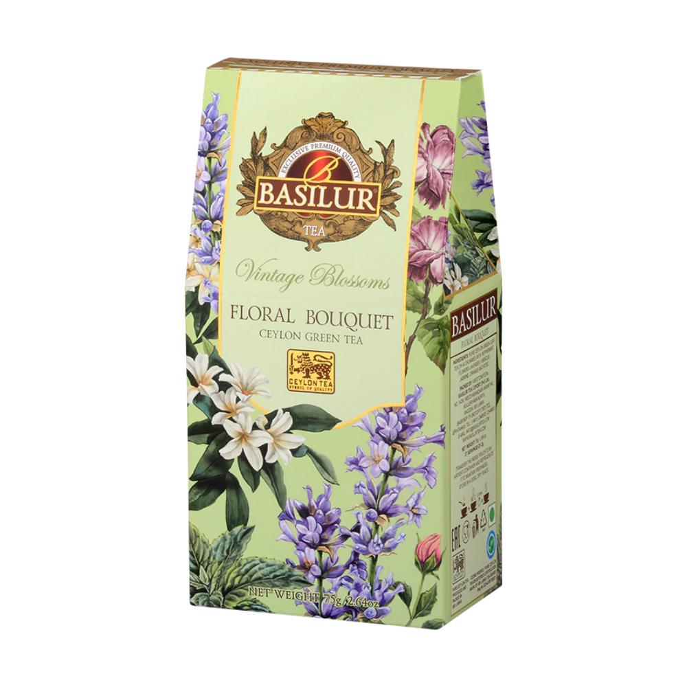 BASILUR Herbata - Floral Bouquet stożek 75g liść