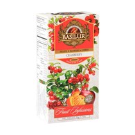 BASILUR Herbata - Cranberry 25x2g