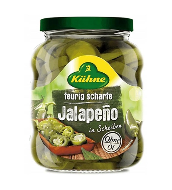 KUHNE Papryka Jalapeno (bez oleju) 370ml