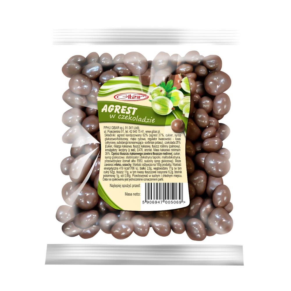 GIBAR Agrest w czekoladzie 150g