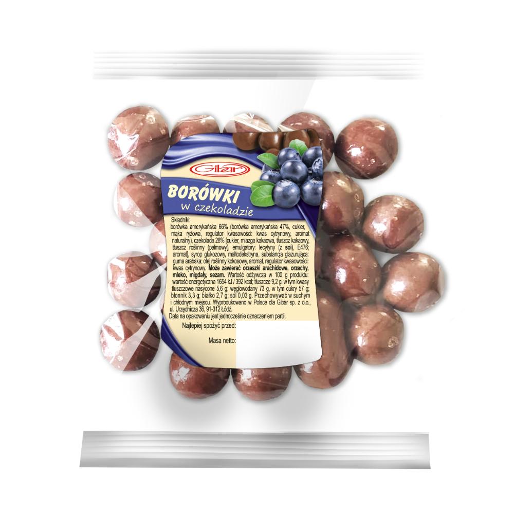 GIBAR Borówka w czekoladzie 150g