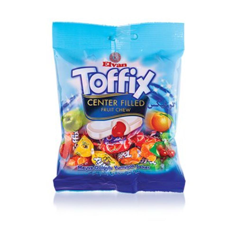 TOFFIX MIX Cukierki nadzieniem owocowym 90g