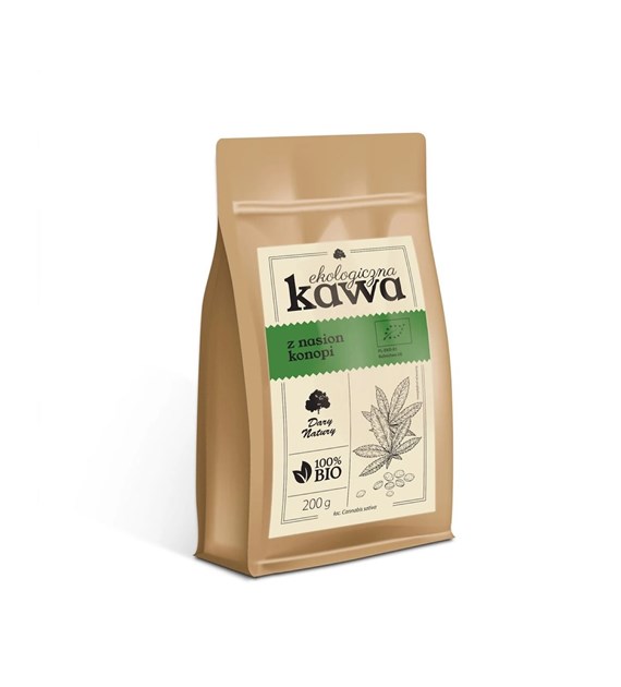 DARY NATURY Kawa z nasion konopi EKO 200g