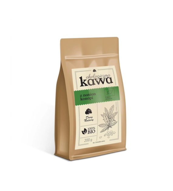 DARY NATURY Kawa z nasion konopi EKO 200g