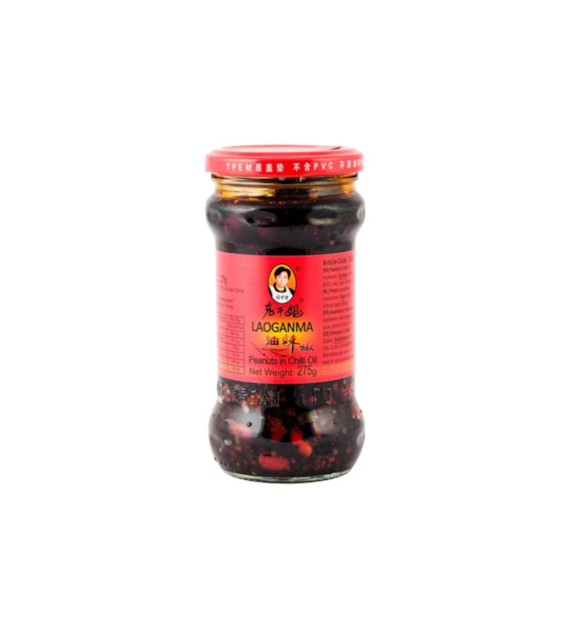 LAOGANMA Sos chilli w oleju z orzechami 275g
