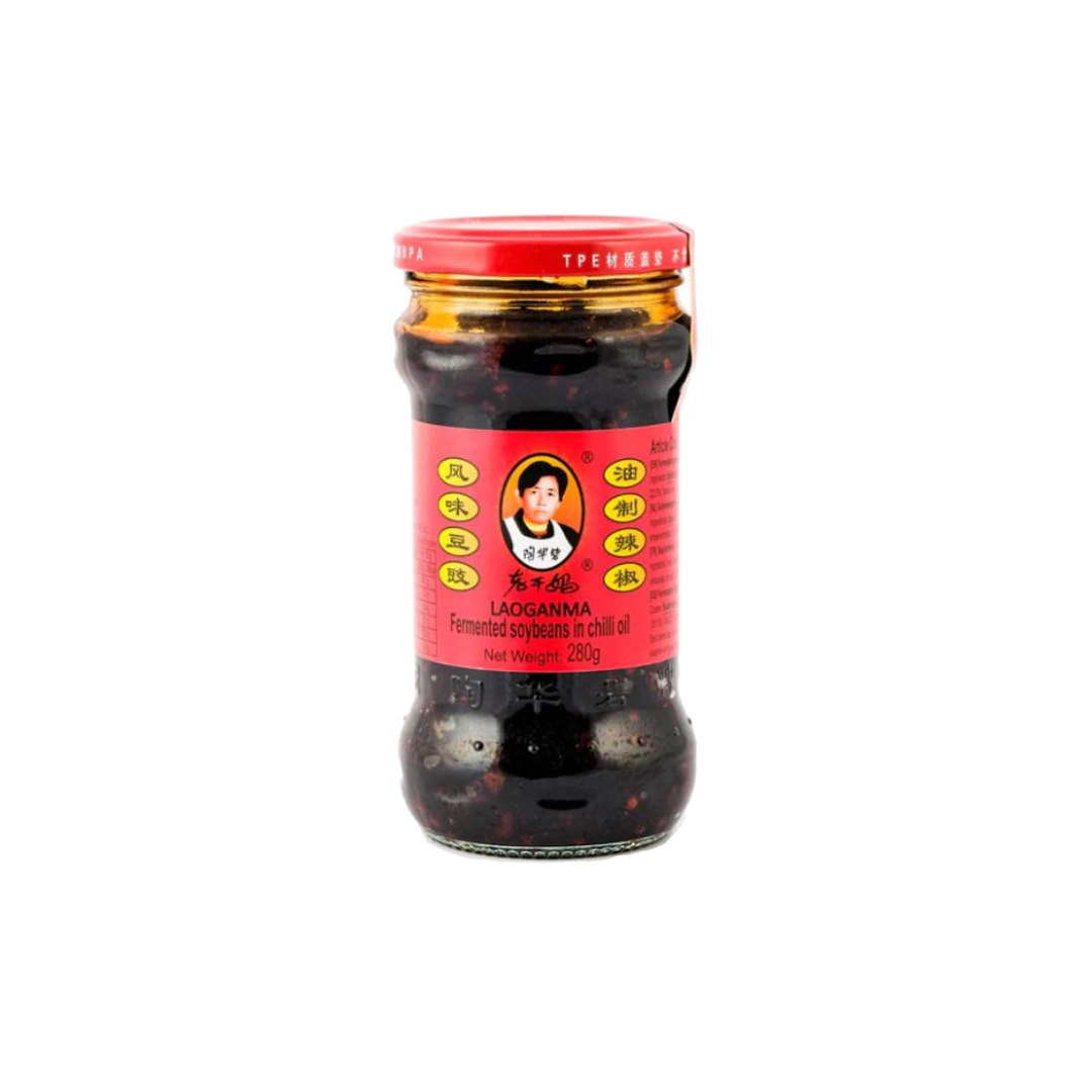 LAOGANMA Sos z czarnej fasoli 280g