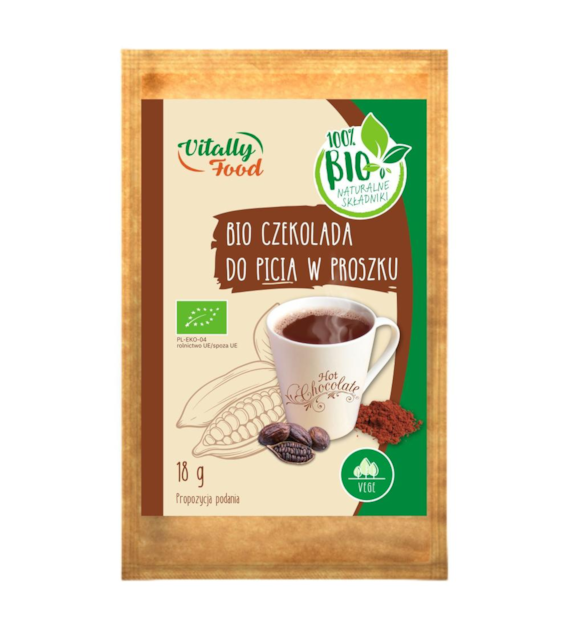 VITALLY FOOD Czekolada do picia 18g