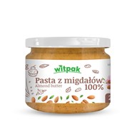 WITPAK Pasta z migdałów nie blanszowanych 250g
